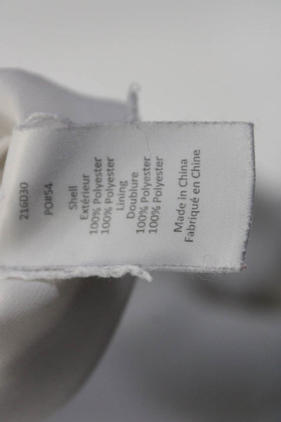 Elizabeth and James Womens Luca Ruffle Dress White Size 2 12065888