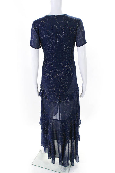 Hutch Womens Tate Gown Blue Size 0 12714444