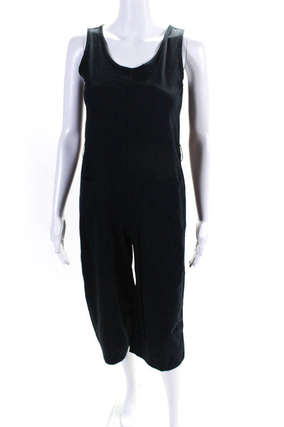 Everlane Womens Sleeveless High Rise Jumpsuit Black Size Extra Extra Small