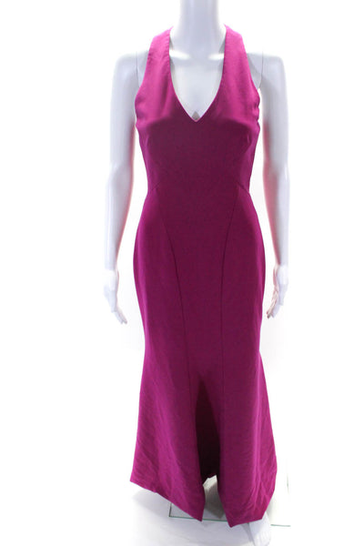 Christian Pellizzari Womens Mixed Media Gown Black Size 2 12934100