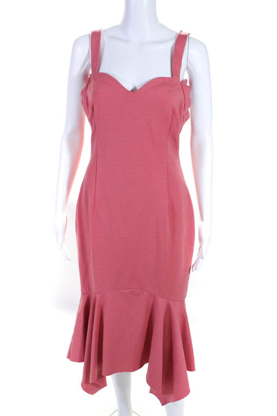 ELLIATT Womens Glasshouse Dress Pink Size 6 11398608