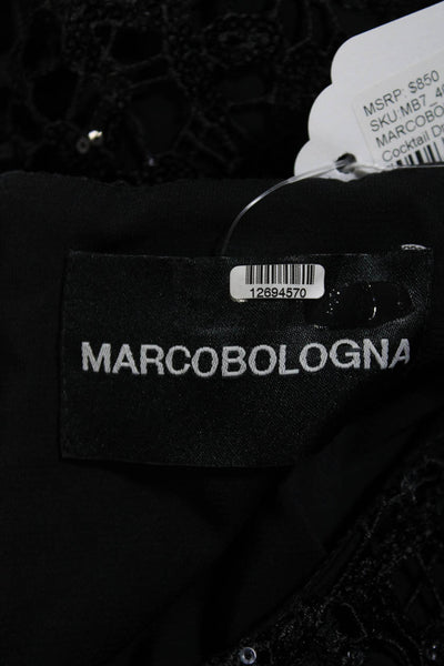 MARCOBOLOGNA Womens Shiner Shift Black Size 0 12902138