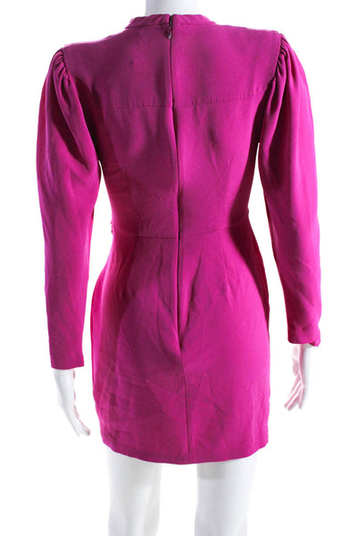 A.L.C. Womens Shocking Pink Jane Dress Pink Size 0 13344232