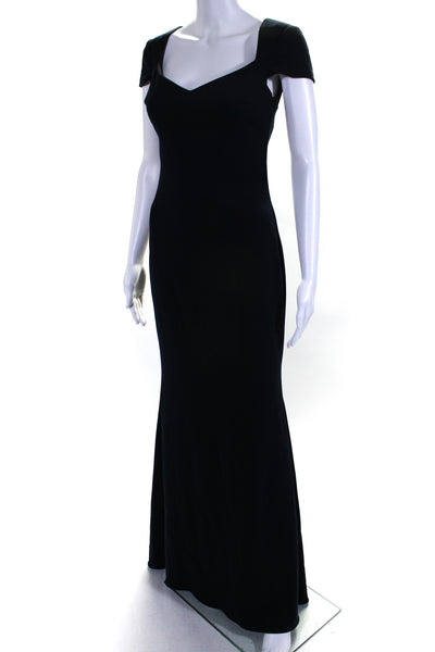 Slate & Willow Womens Midnight Navy Gown Blue Size 0 10331428