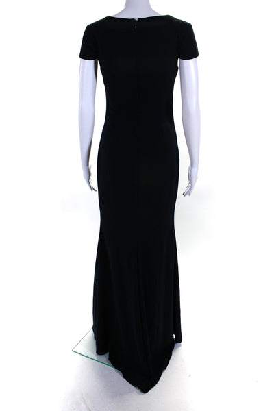 Slate & Willow Womens Midnight Navy Gown Blue Size 0 10331428