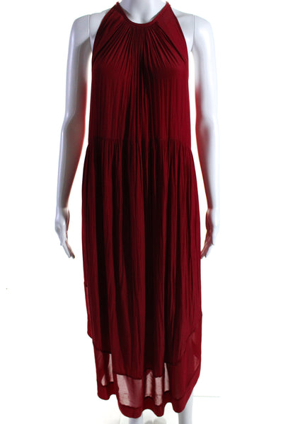 FOR 2 by Ramy Brook Red Gabrielle Maternity Dress SR