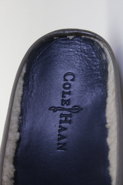 Cole Haan Grant Scuff Mens Slip On Flat Slipper Ironstone Gray Size 8 US