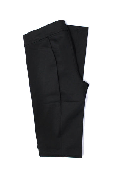 Row Womens Solid Black Mid-Rise Pull On Skinny Ankle Leggings Size S