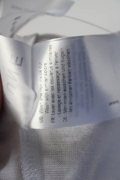 Lune Womens Sleeveless Wide Fit Stevie Pullover Tank Top White Size Medium