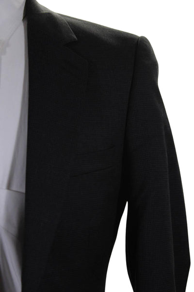 The Kooples Men's Long Sleeves Lined Two Piece Pant Suit Gray Size 34