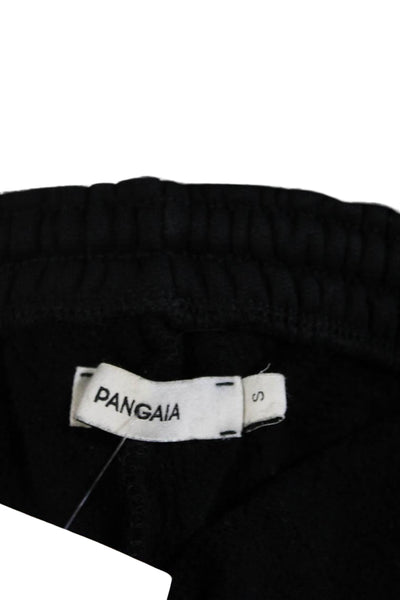 Pangaia Mens Fleece Graphic Print Sweatpants Black Size Small