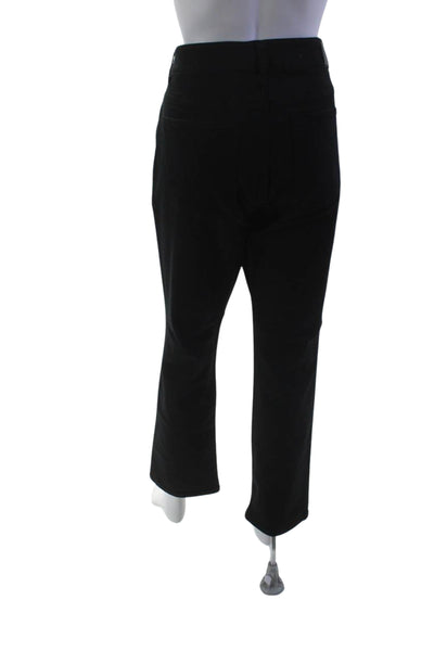 Lauren Ralph Lauren Womens High Rise Premier Straight Leg Jeans Black Size 16
