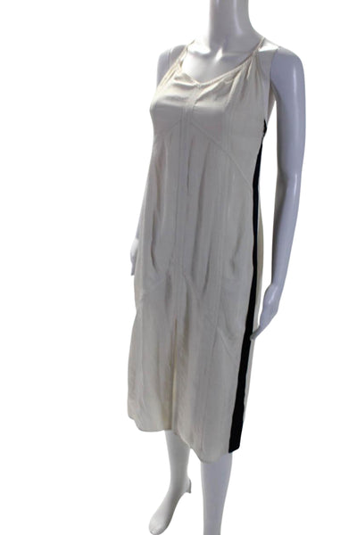Rag & Bone Womens Two-Toned Strappy V-Neck Sleeveless Dress Beige Size 4