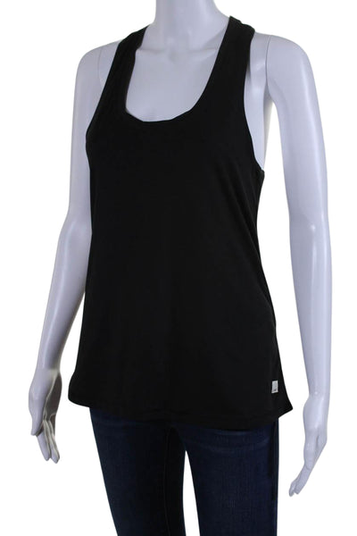 Vuori Women's Scoop Neck Sleeveless Athletic Tank Top Black Size M