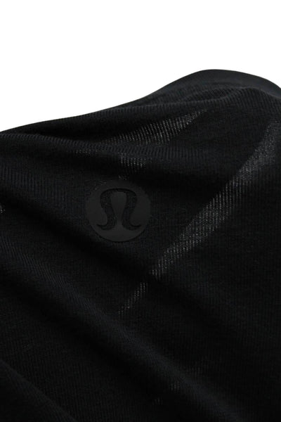 Lululemon Womens Sleeveless Round Hem Pullover Casual Tank Top Black Size XL