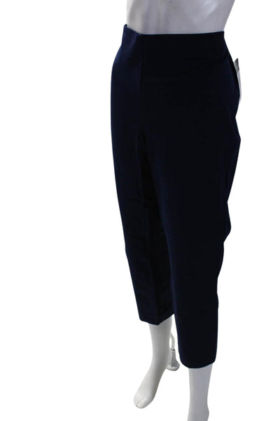 Lauren Ralph Lauren Women's Pull-On Straight Leg Dress Pants Navy Blue Size 18