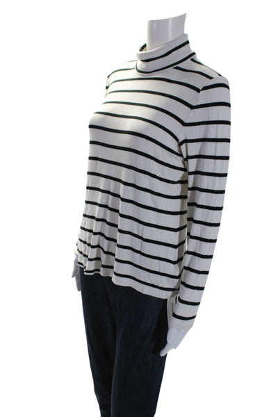 Lauren Ralph Lauren Women's Turtleneck Long Sleeves Sweater Striped Size XL