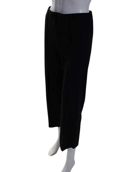 Athleta Womens High Rise Elastic Waist Flared Athletic Pants Black Size S