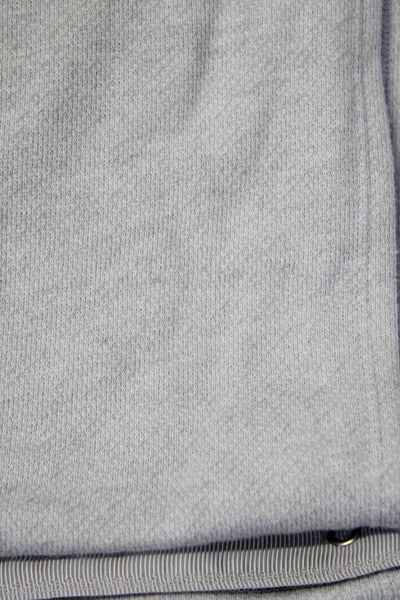 Lululemon Womens Cotton Snap Closure Scarf Gray Size OS