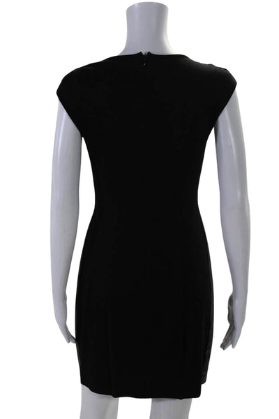 Graham & Spencer Women's Scoop Neck Sleeveless Bodycon Mini Dress Black Size S