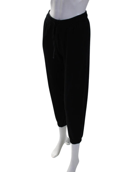 Richer Poorer Womens Cotton Blend Drawstring Waist Sweatpants Black Size XS