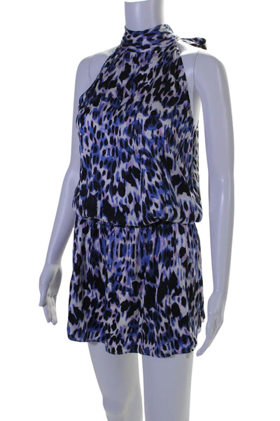 Generation Love Women's Sleeveless Drop Waist Mini Dress Animal Print Size XS