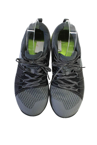 Nike Mens Mesh Low Top Lace Up Activewear Running Sneakers Gray Size 9