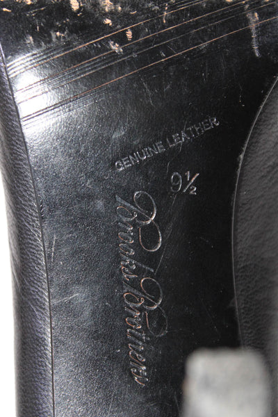 Brooks Brothers Womens Black Leather Pump Shoes Size9.5 from eBay Endless Runway