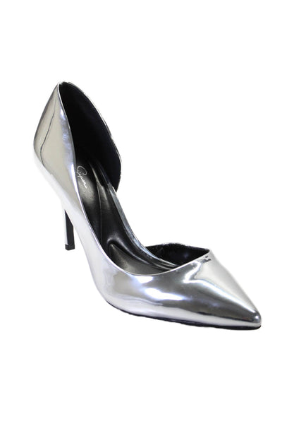 Jessica Simpson Womens Silver D'Orsay Shoes Size 9.5m from eBay Endless Runway