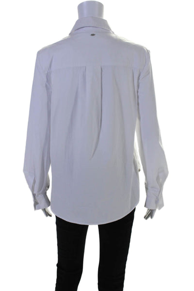 Sam Edelman Womens White Flower Embroidered Blouse Size XS eBay Endless Runway