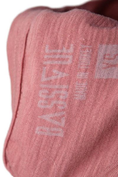 Bassigue Womens Short Sleeve Another Boy Another Problem Tee Shirt Pink Size XS