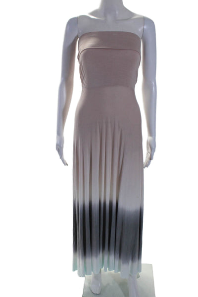 Young Fabulous & Broke Women's Square Neck Sleeveless Ombre Maxi Dress Size XS