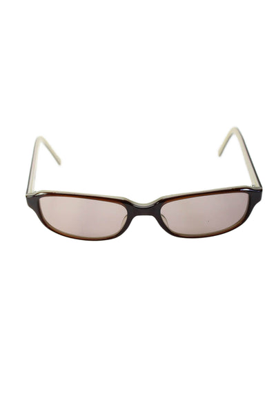 Paul Smith Womens Rectangular Frame Sunglasses Brown