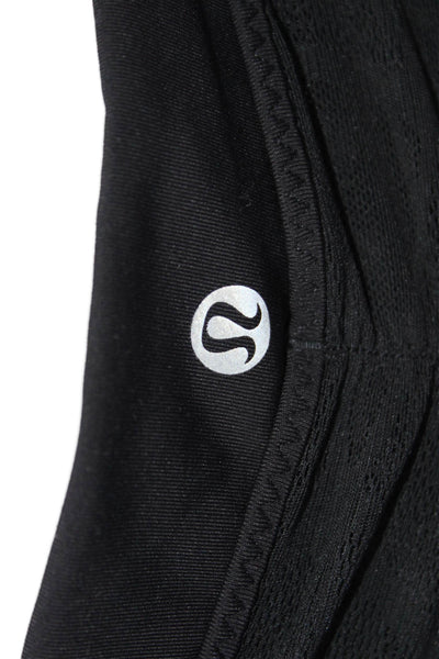 Lululemon Women's High Waist Pockets Cropped Leggings Black Size 4