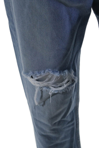 Roy Rogers Womens Blue Light Wash Distress Tilda Old Glory Denim Jeans Size 25