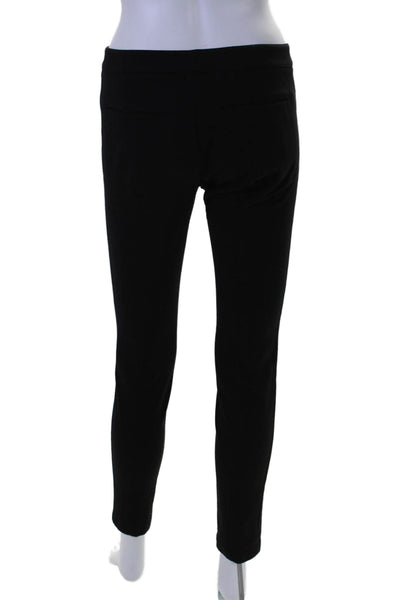 Vince Womens 4 Pocket Snap Closure Low-Rise Skinny Pants Trousers Black Size 4