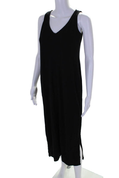 Michael Stars Womebns Scoop Neck Sleeveless Long Dress Black Size XS