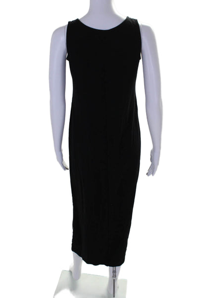 Michael Stars Womebns Scoop Neck Sleeveless Long Dress Black Size XS