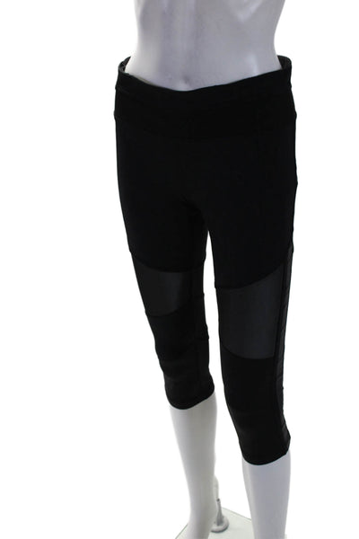 Lululemon Womens High Elastic Wasited Tapered Compression Leggings Black 26 in