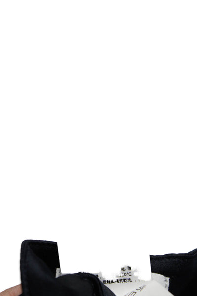 Marella Sport Womens Birillo Hook & Eye Straight High Rise Pants Navy Size 10