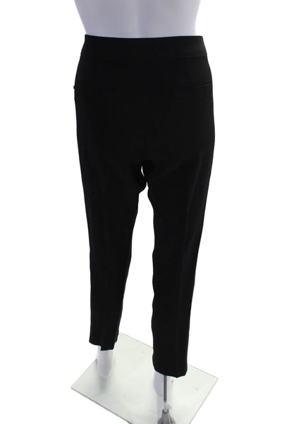 Sport Max Womens Tapered Leg Flat Front Dress Pants Black Size 28