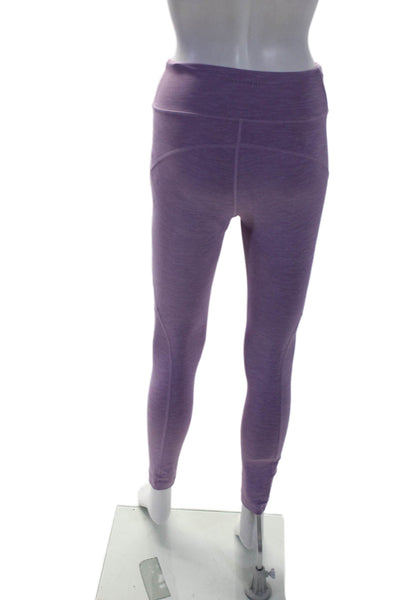 Outdoor Voices Womens Tapered Leg High Waisted Compression Pants Pink Small