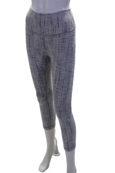 Lululemon wOMWomens High Rise Cropped Leggings Light Lavender Size 4