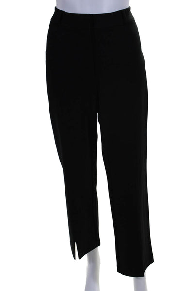 J. Mclaughlin Womens High Rise Front Slim Leg Dress Pants Black Size 6