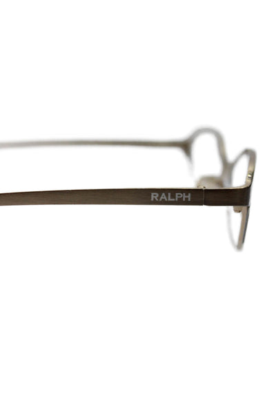 Ralph Lauren Unisex Rectangle Gold Frame Clear Eyeglasses