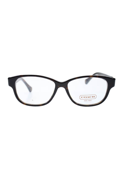 Coach Unisex Adults 5001 Dark Tortoise Shell Frame Slip-On Eyeglasses