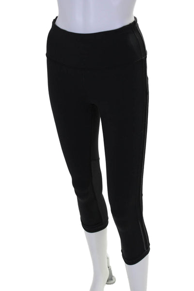 Ivivva by Lululemon Womens Tapered Leg Compression Pants Black Size 6