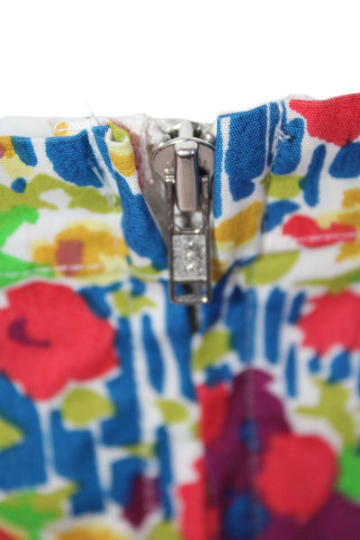 Girls From Savoy Anthropologie Womens Halter Floral Dress Multicolored Size 4