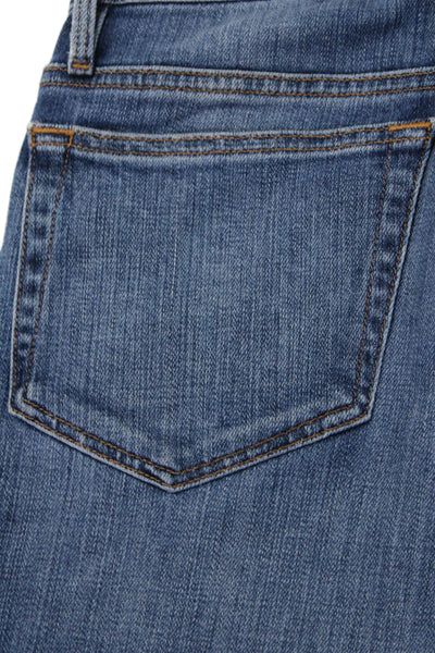 Frame Mens Mid Rise Light Wash Slim Leg Heistand Jeans Blue Cotton Size 29