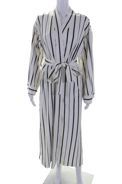 Alice + Olivia by Stacey Bendet x Mason Grey Womens Striped Dress White Size XS